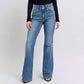 Judy Blue - High Waist Double Button Flare Jeans