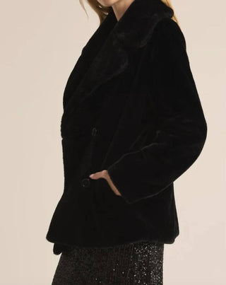 Z Supply - Gem Double Breasted Faux Fur Coat