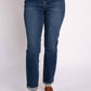 Judy Blue - High Waist Cool Denim Cuff Boyfriend Jean
