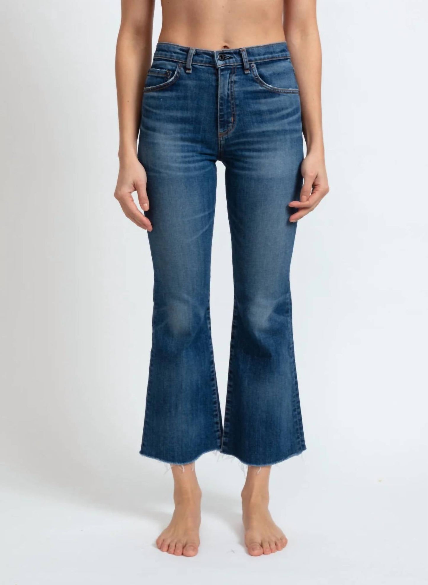 Askk Ny - Geek Ankle Flared Jeans