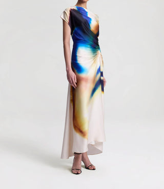 A.L.C. - Penny Satin Midi Dress