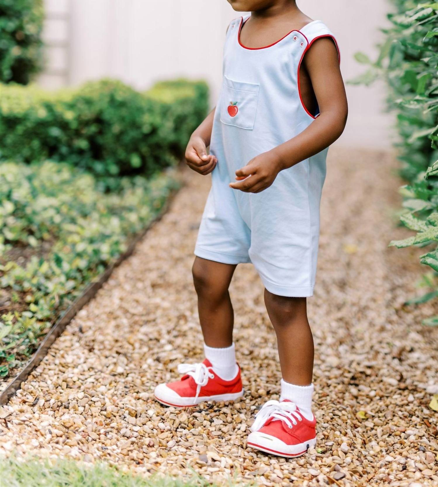 The Proper Peony - School Days Jon Jon Romper