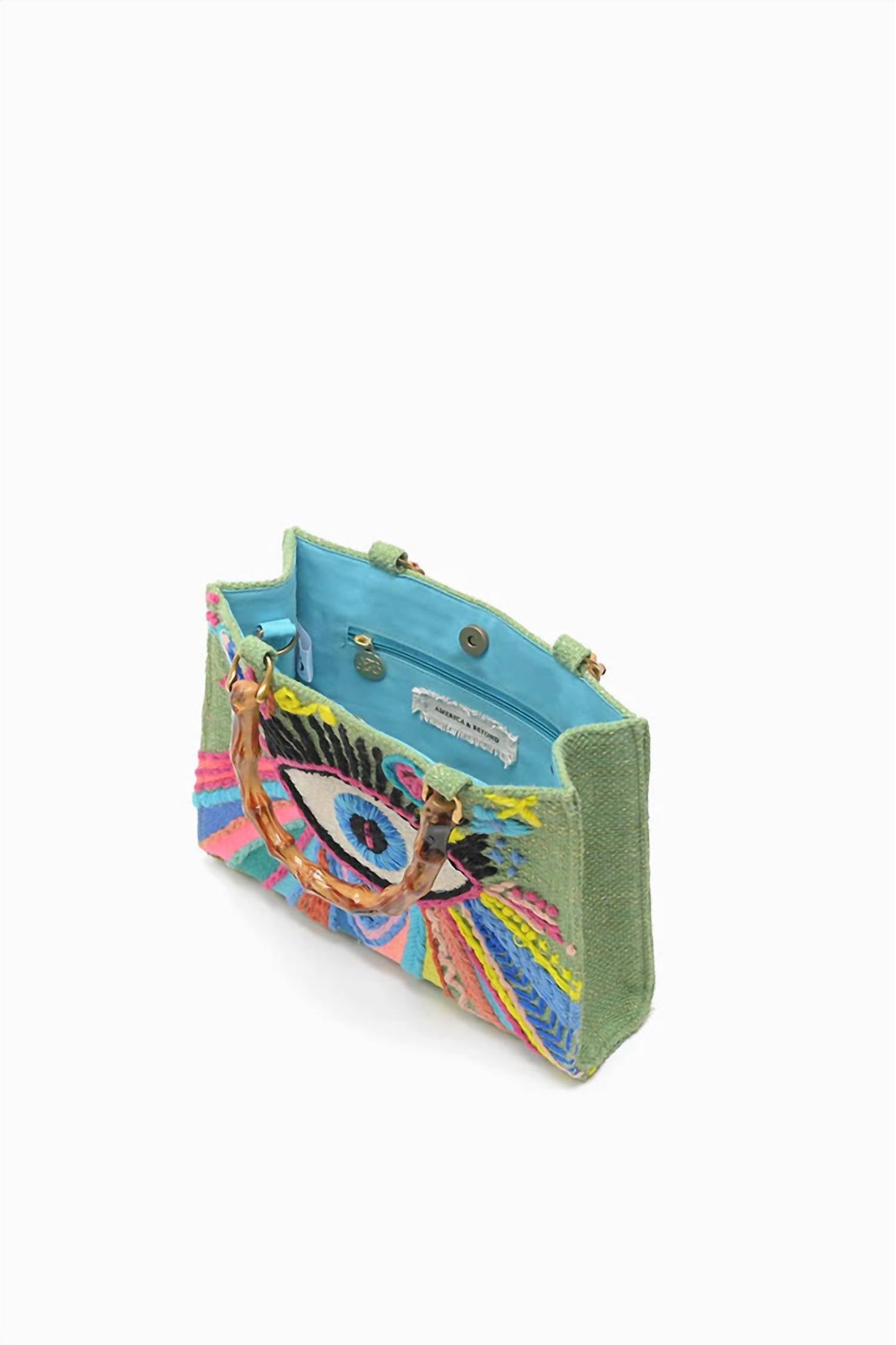 America & Beyond - Women's Groovy Evil Eye Handbag