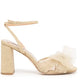 Badgley Mischka - Tess Tulle Bow Sandals
