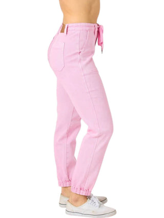 Judy Blue - High Waist Garment Dyed Jogger