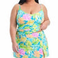 Bleu Rod Beattie - Plus Size Scoop-neck Tankini Top