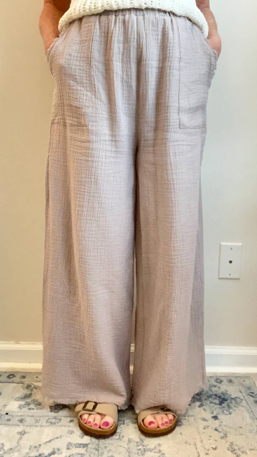 Grade & Gather - Coastal Gauze Pants