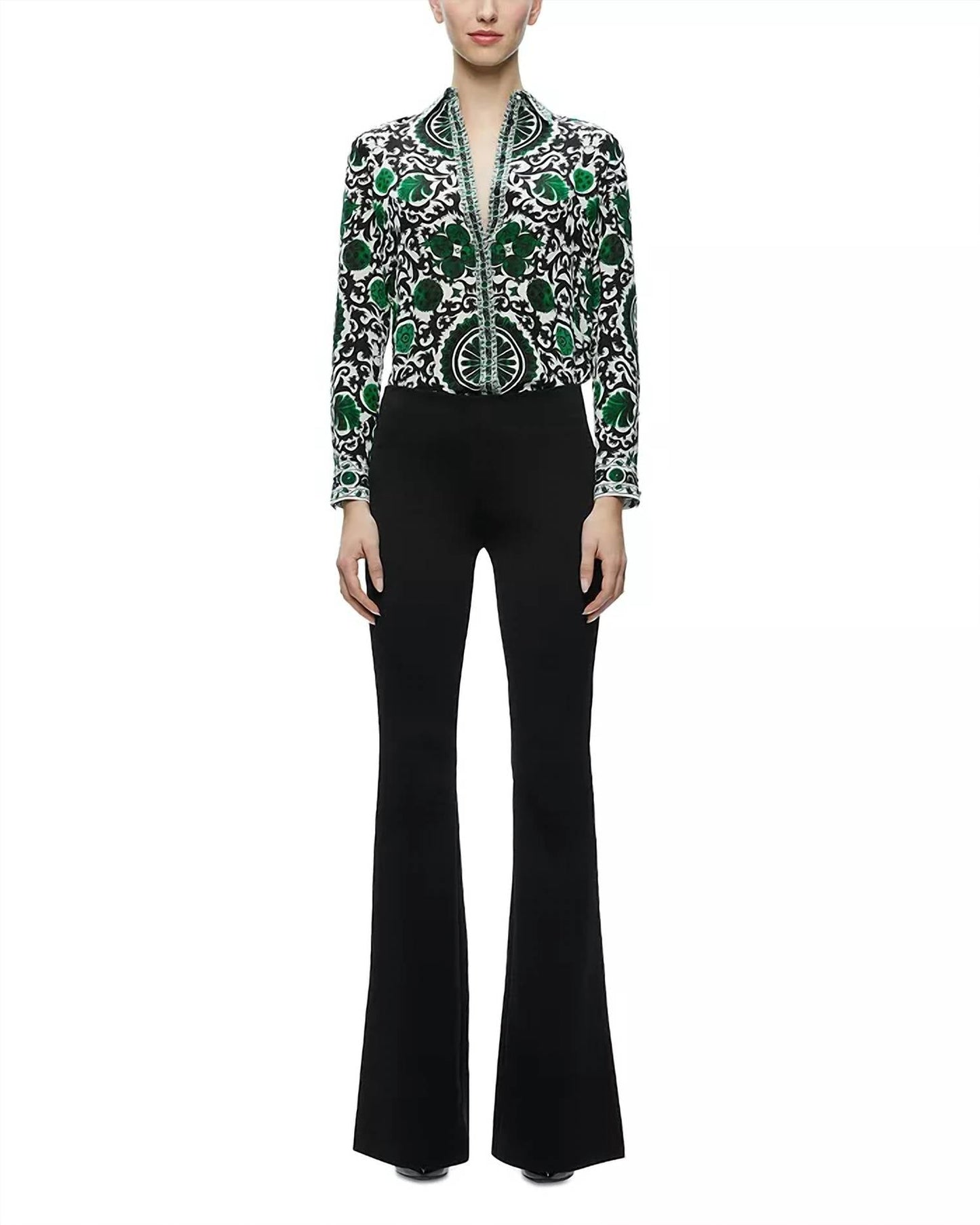 Alice + Olivia - Willa Placket Top