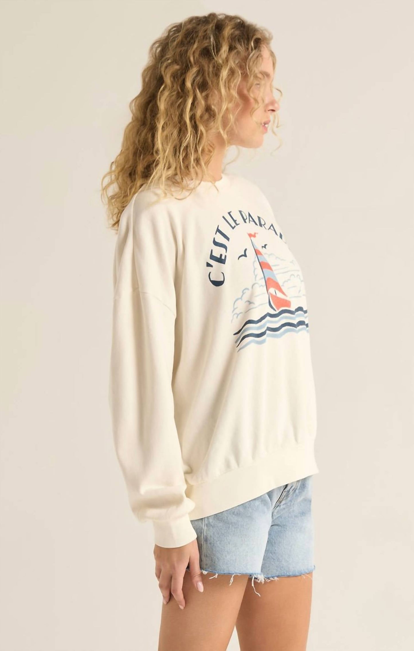 Z Supply - Le Paradis Sunday Sweatshirt