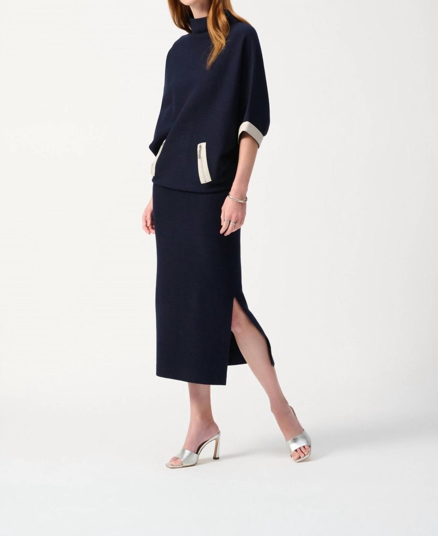 Joseph Ribkoff - Cowl Neck Dolman Top