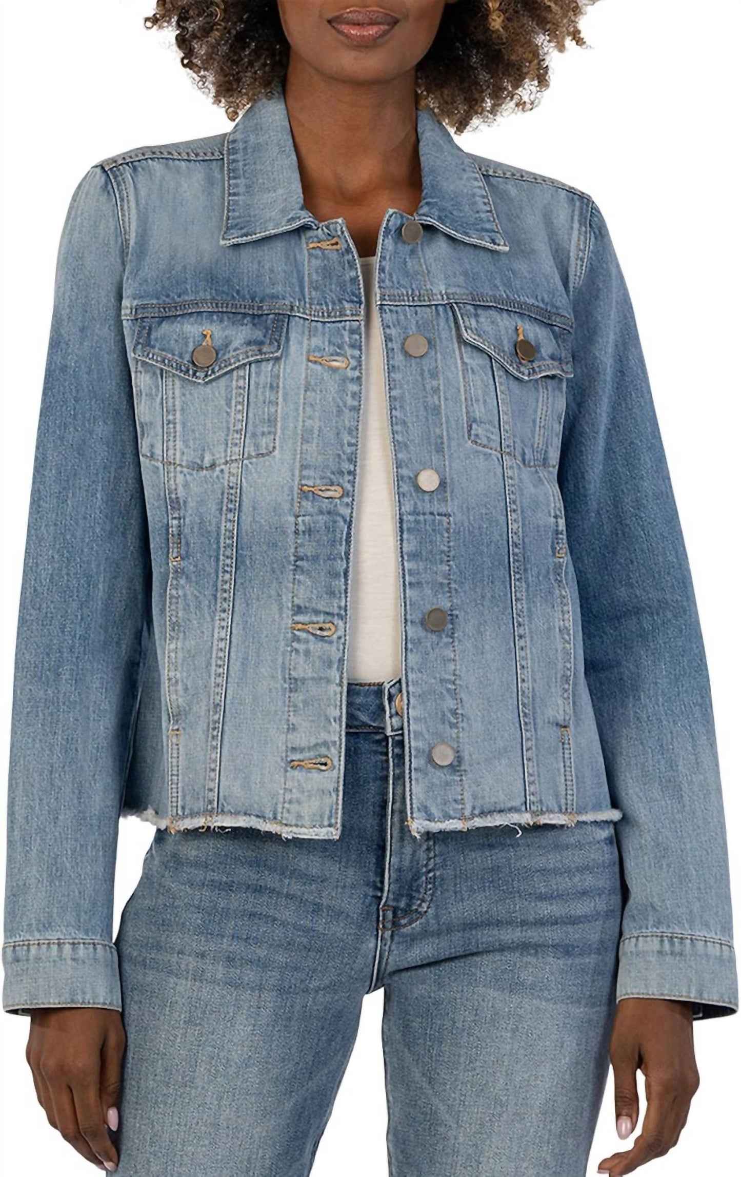 Kut From The Kloth - Diagnosed Denim Julia Jacket
