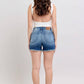 Judy Blue - High Waist V Front W/ Shield Pockets Denim Short
