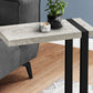Accent Table, C-Shaped, Contemporary & Modern Stylish Design