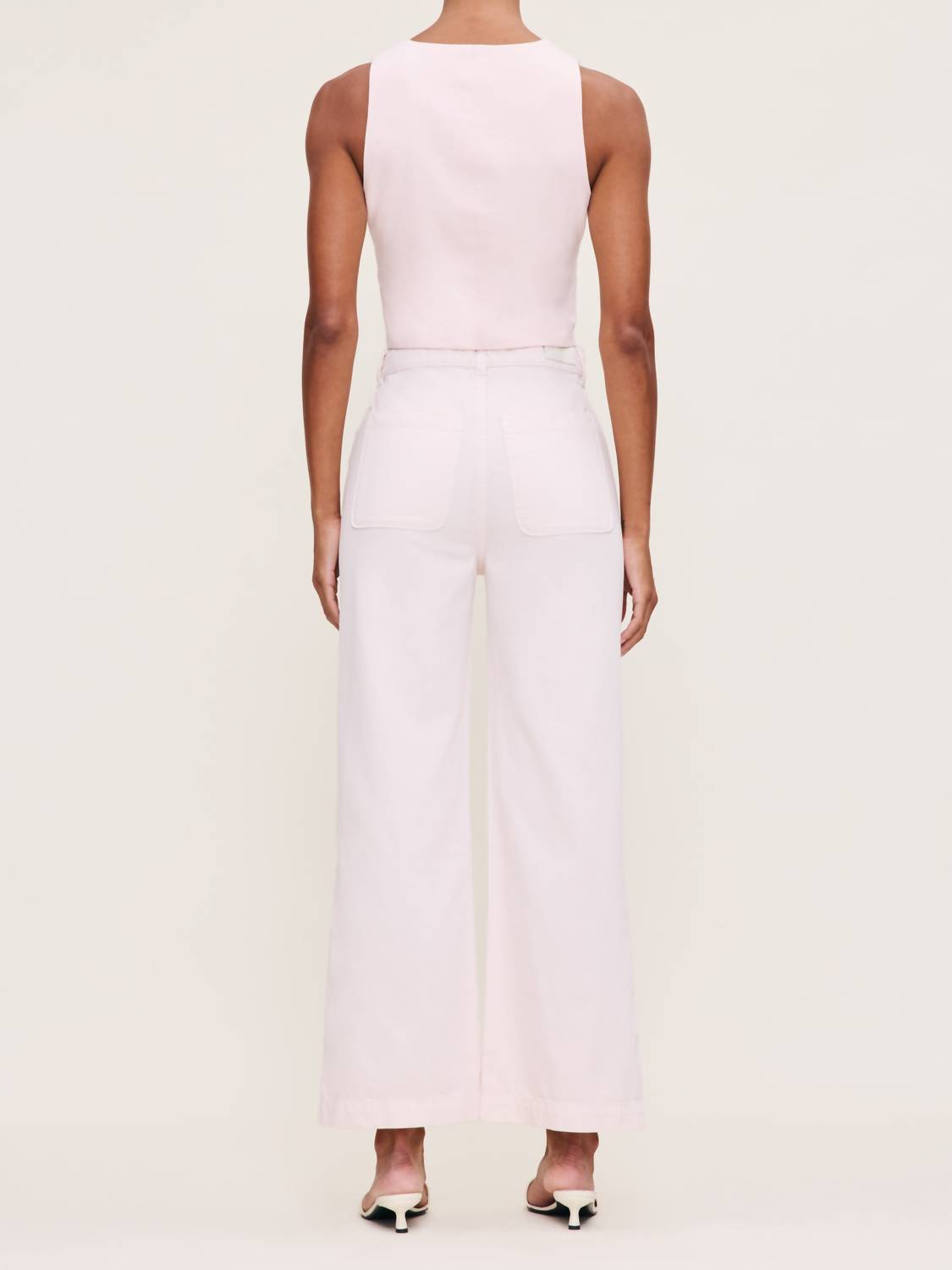 Dl1961 - Women'S - Hepburn Wide Leg High Rise Ankle Jeans