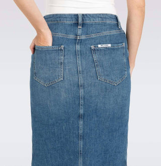 Mac Jeans - Midi Skirt Fringe