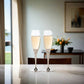 Creative Gifts International - "Love" Toasting Champagne Flutes Set