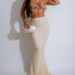 Diva - Crystal Cascade Rhinestones Crop Top