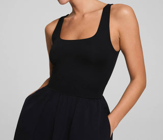 Spanx - Jersey Scoop Neck Tank Midi Dress