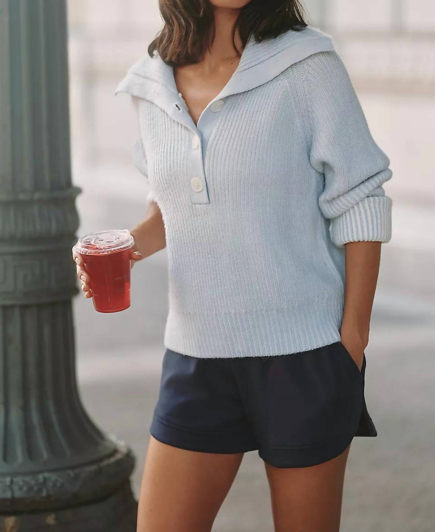Varley - Filey Plated Sweater