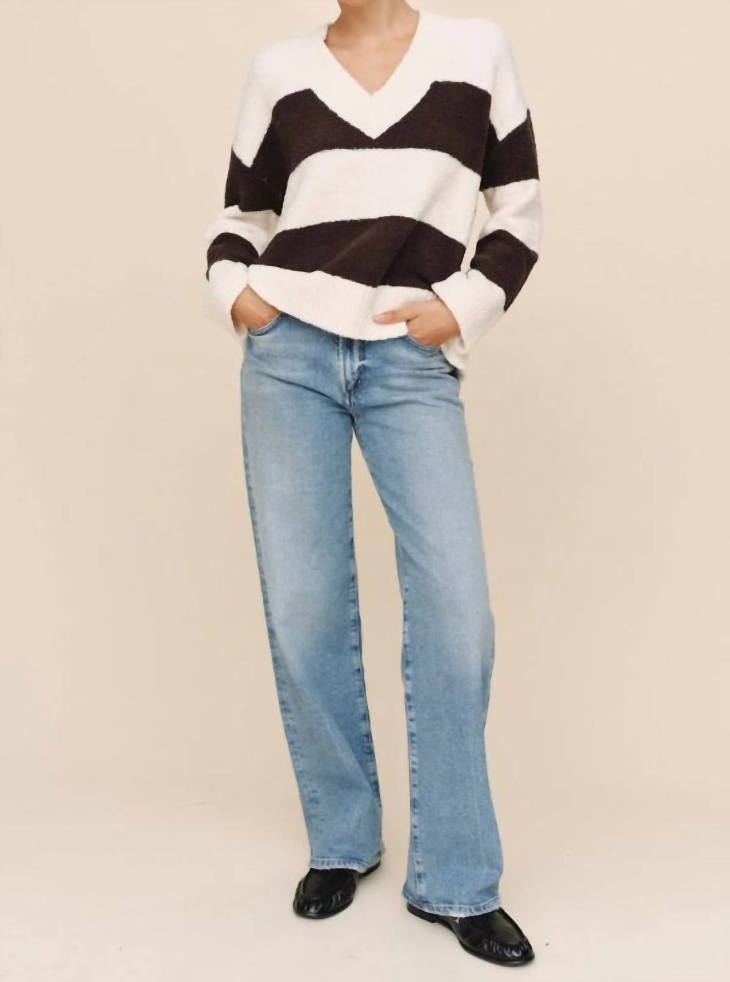 Bella Dahl - Oversized V Neck Sweater