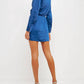 Endless Rose - Long Sleeve Satin Dress