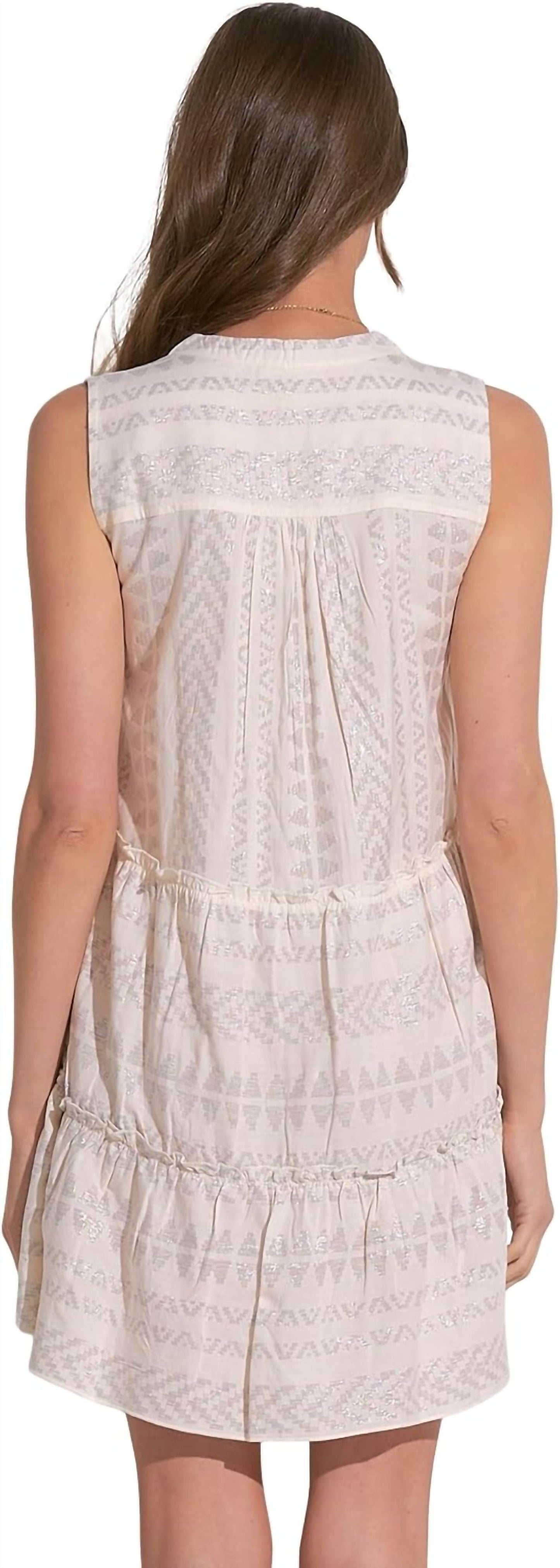 Elan - Sleeveless A-line Mini Dress