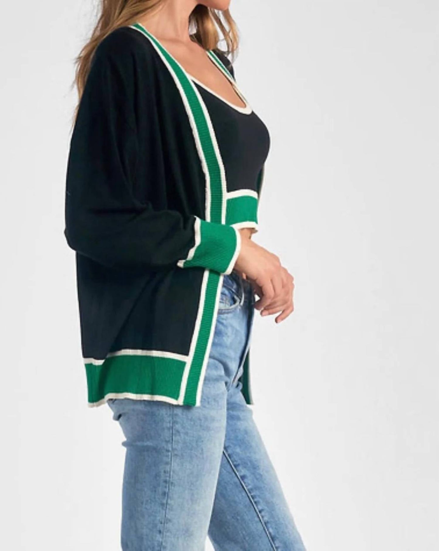 Elan - Collegiate Style Cardigan