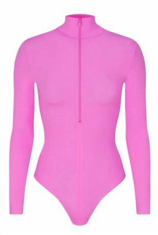 Skims - Fits Everybody Zip Long Sleeve Bodysuit