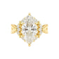 Allyanna Gifts - Women's Marquise Moissanite Cluster Ring