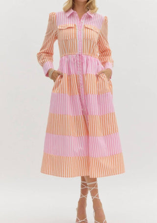 Entro - La Croix Midii Dress