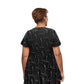 On The Plus Side - Short Sleeve Baby Doll Top - Plus