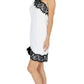Akalia - Zeena One Shoulder Lace Mini Dress