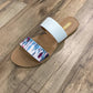 Insignia - Women's Two Strap Tye Dyed Sandals