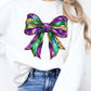 B-Tween - Mardi Gras Bow Sweatshirt