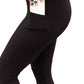 Julia Rose - Cassandra Capri Leggings With Pockets