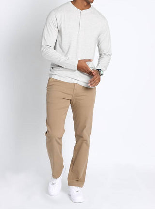 Jachs New York - Cotton Modal Blend Long Sleeve Henley