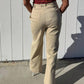 Crescent - Wide Leg Pleaded Denim Pants