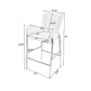 Fabric Counter Height Bar Stools (Set of 2)