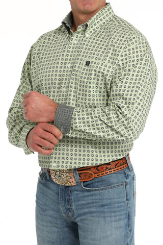 Cinch - Men's Long Sleeve Print Shirt