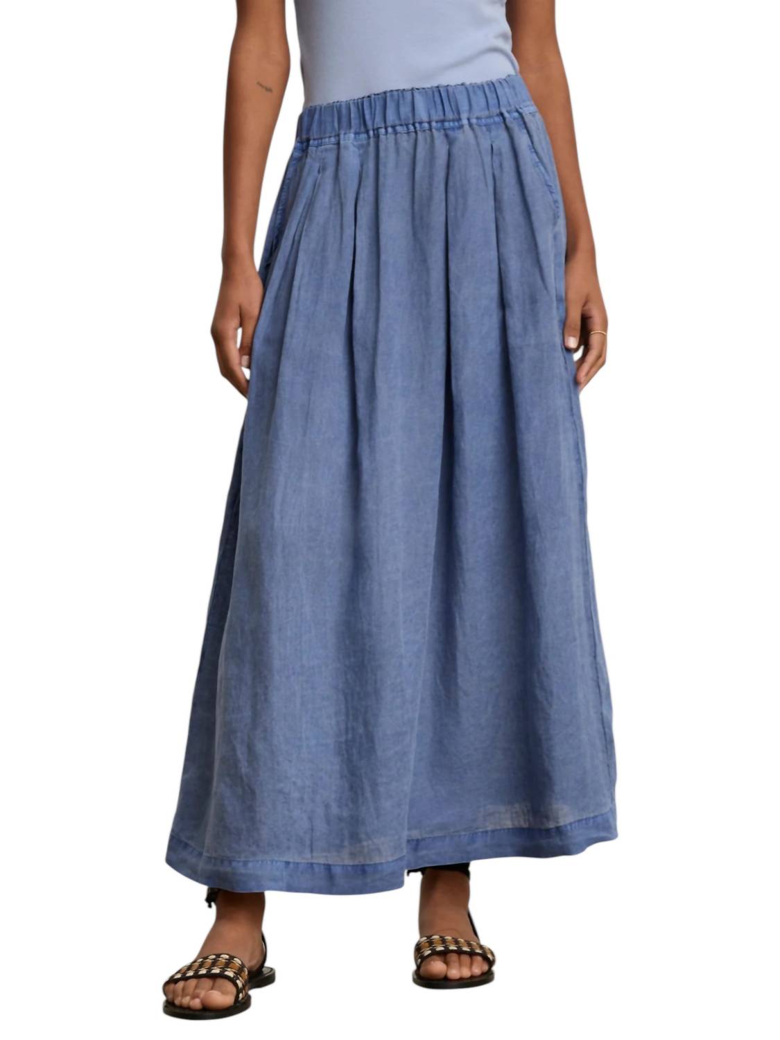 Velvet By Graham & Spencer - Linda Linen Skirt