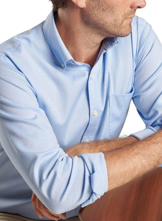 Peter Millar - Campbell Crown Pinpoint Cotton-stretch Sport Shirt