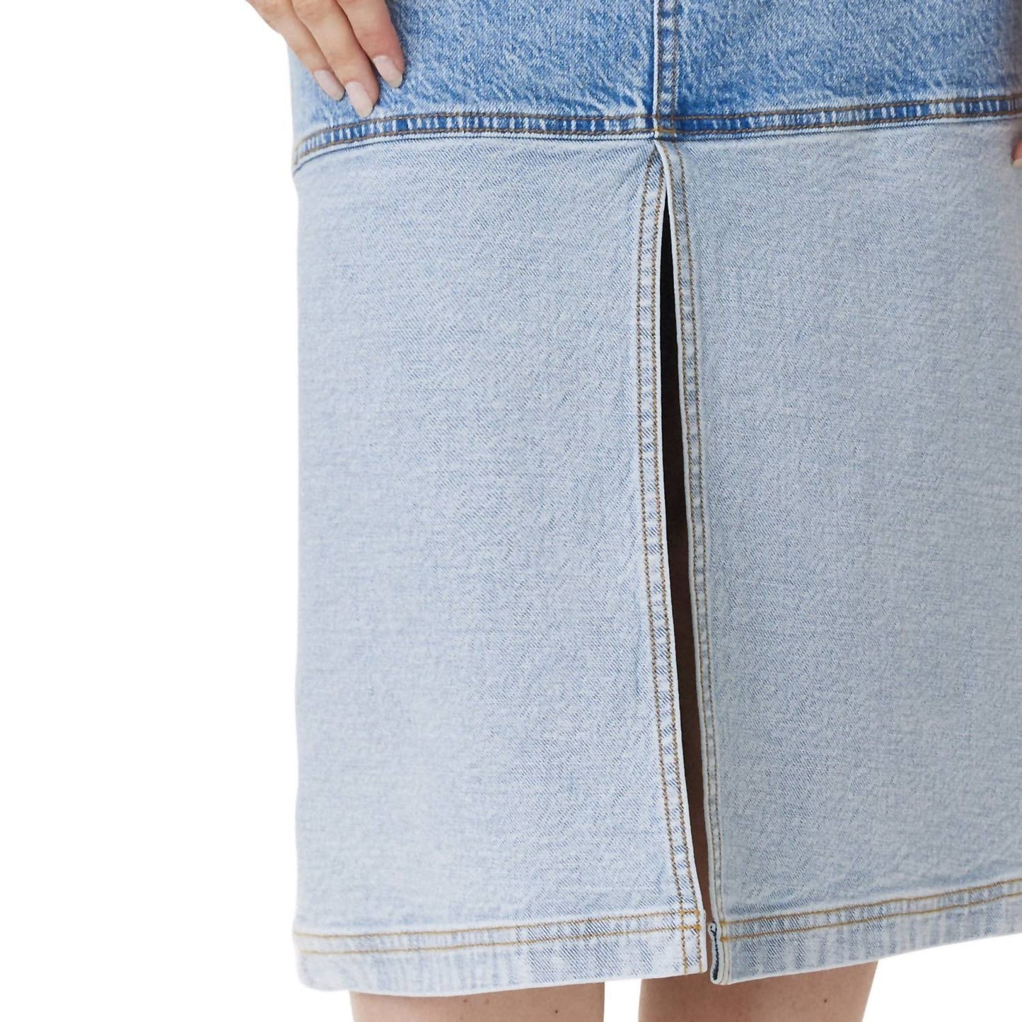 Habitual - Midi Skirt With Contrast Hem