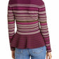 Ted Baker - London Leytina Striped Peplum Sweater