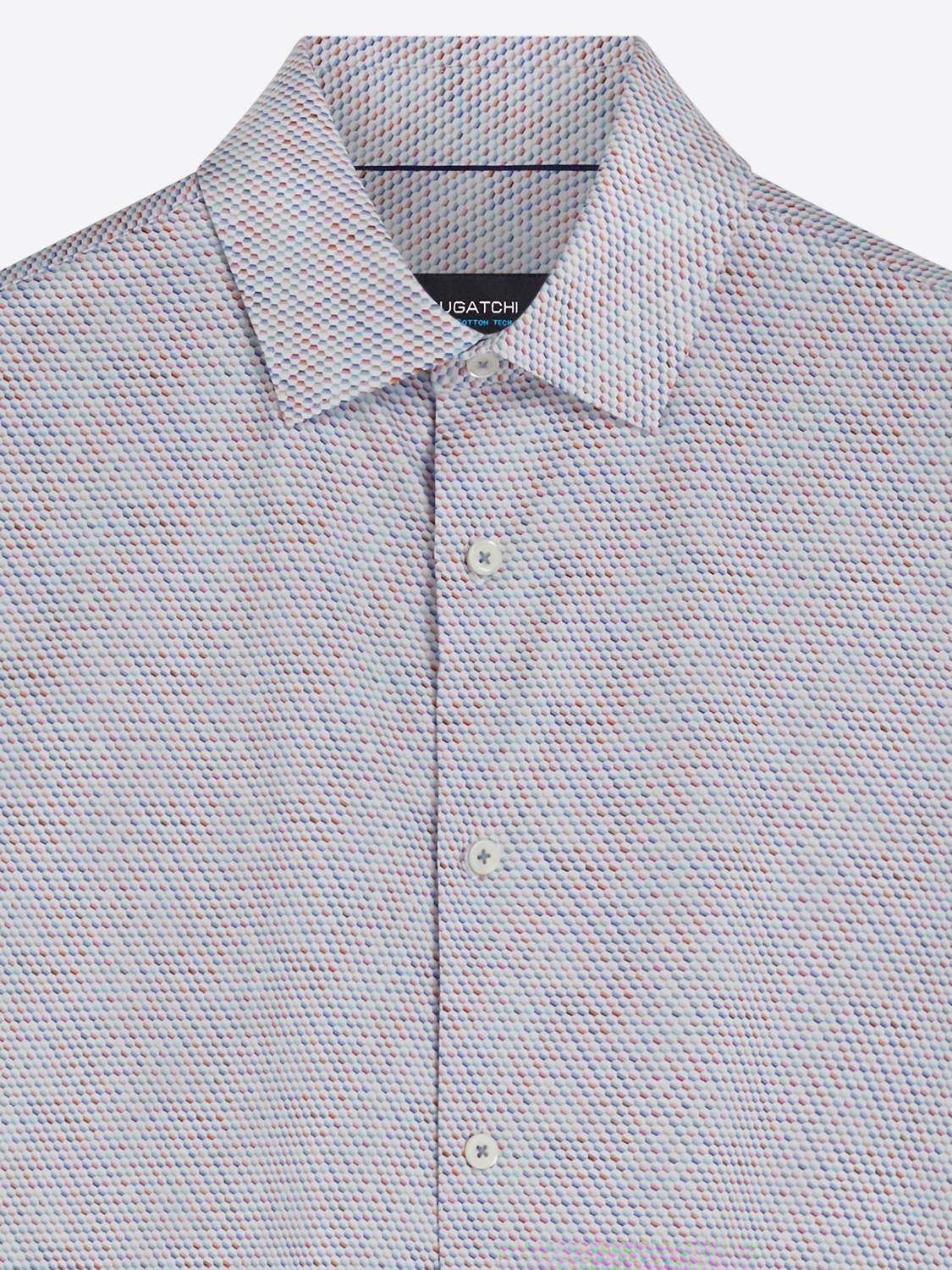 Bugatchi Uomo - Men's Hexagonal Sport Shirt