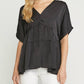 Entro - Double V Tiered Top