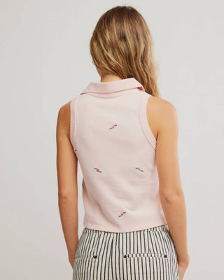 Free People - Pepper Knit Polo Top