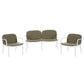 Luna Outdoor Patio 3 Pieces Chat Set