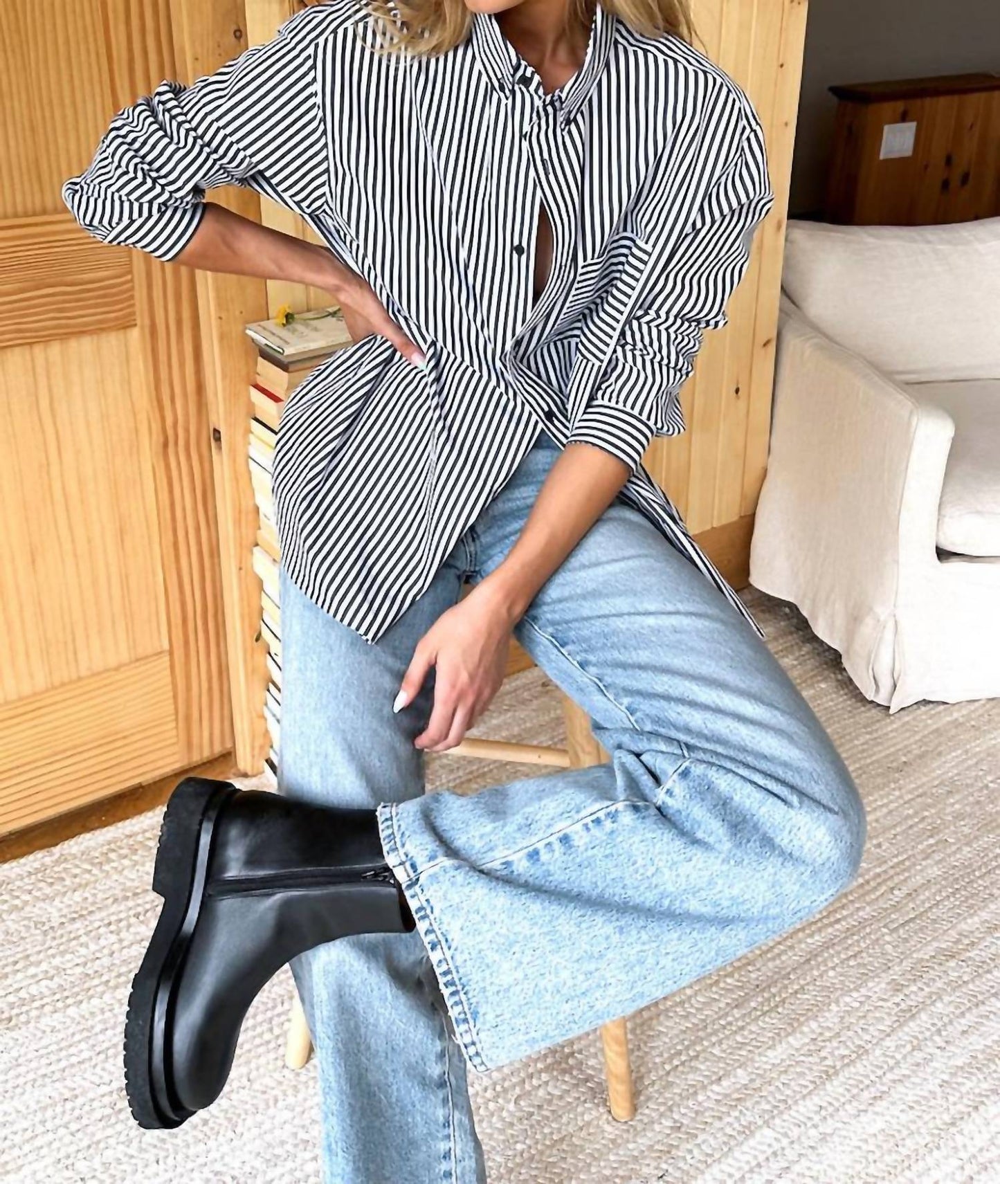 Emerson Fry - Zip Platform Boot