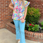 1822 Denim - Demi High Rise Boot Shark Bite Hem Jeans