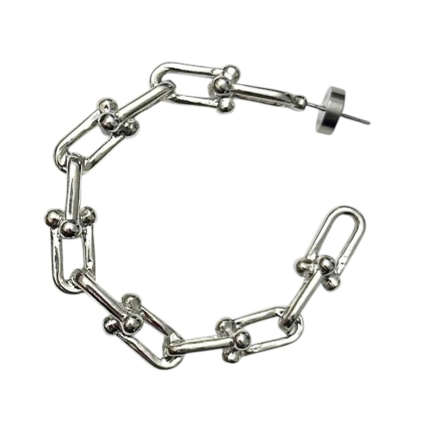 Jagged Halo Jewelry - Women's Grit Hoop Earrings